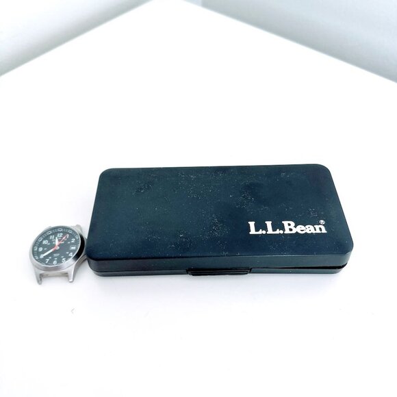 LL BEAN WATCH SWISS DATE SET OF TWO INCLUDES BOX MB MICROTEC 300FT WATER RESIST - Picture 12 of 12
